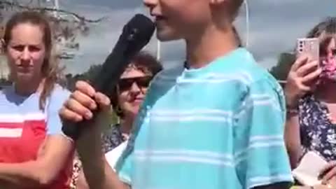 Young Freedom Fighter speaks out