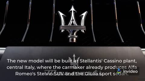 On March 22, Stellantis' Maserati will debut the new Grecale premium SUV.