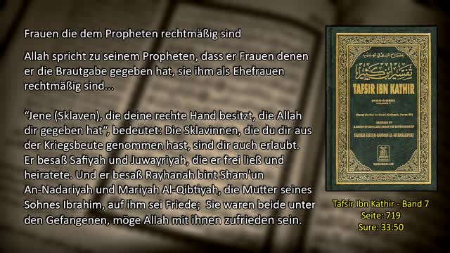 Islam - Ein Sklavenmarkt ist notwendig!