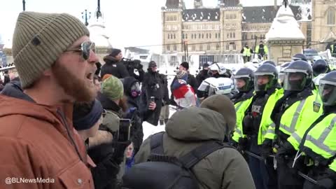 Why Are Police Attacking Peaceful Ottawa Protestors?