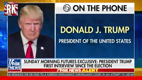 PRESIDENT TRUMP🇺🇸 - On Fox News Sunday Morning Futures with Maria Bartiromo