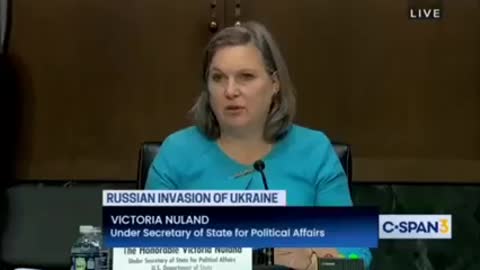 Victoria Nuland admits to existence of bio-weapon labs in Ukraine.