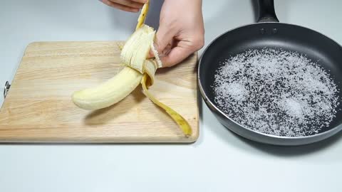 Egg and banana pancakes