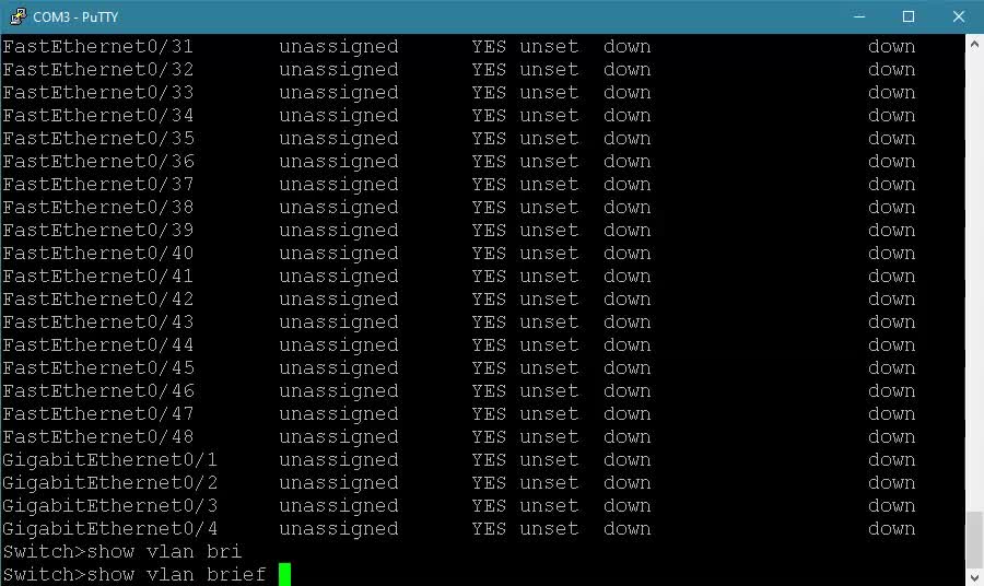 Cisco 2960 Basic Switch Configuration