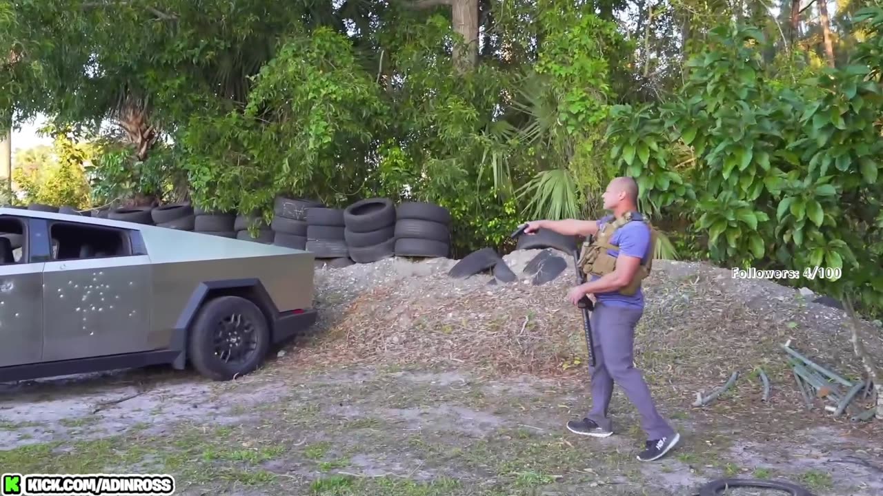 ADIN ROSS Shoots CYBERTRUCK Full Stream!!