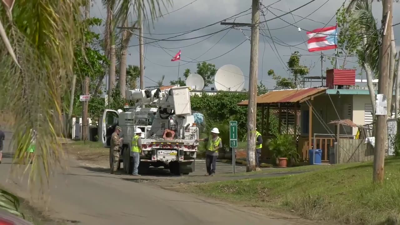 US Army Corps of Engineers works to restore power