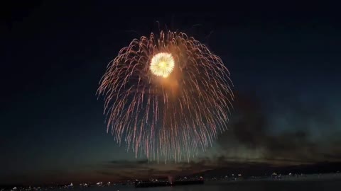 Beautiful fireworks