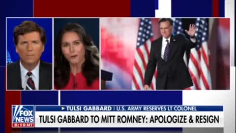 TUCKER CARLSON - Tulsi Gabbard - Her explanation of what happened with the idiot!
