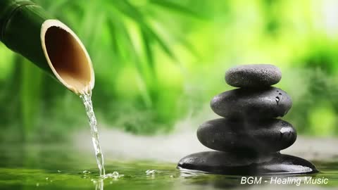 Relaxing Music with the Sound of Nature - Bamboo Water Fountain