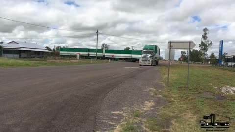 Massive RoadTrain in the Outback Australian