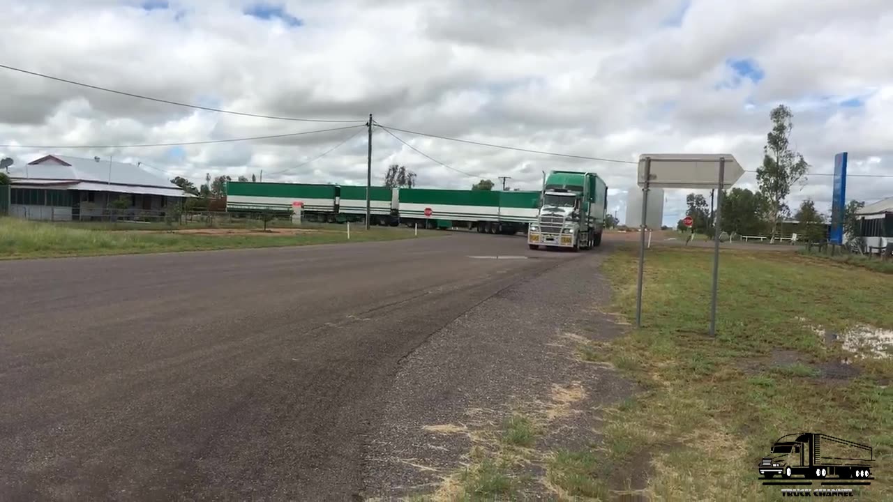Massive RoadTrain in the Outback Australian