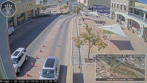 2024-01-19 - Puente Internacional 1 (viendo hacia Laredo, Texas)