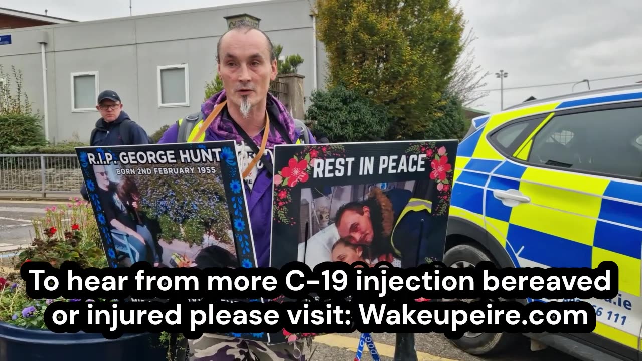 WakeUpéiRe Excess Deaths Campaign: Drogheda Co. Louth: Dave speaks about his loss