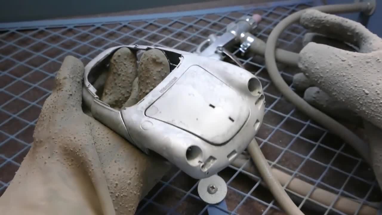 Able to repair toys that are rusted beyond recognition