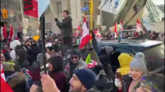 Toronto Dec 5th 2022 - Freedom convoy 2022