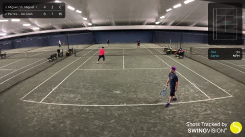 SwingVision Doubles 3/8/22
