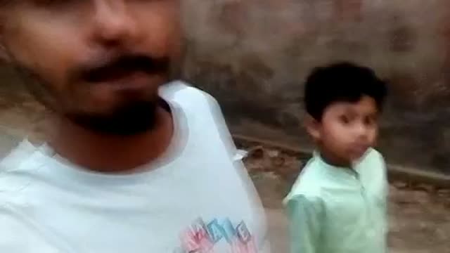 When walking with younger brother