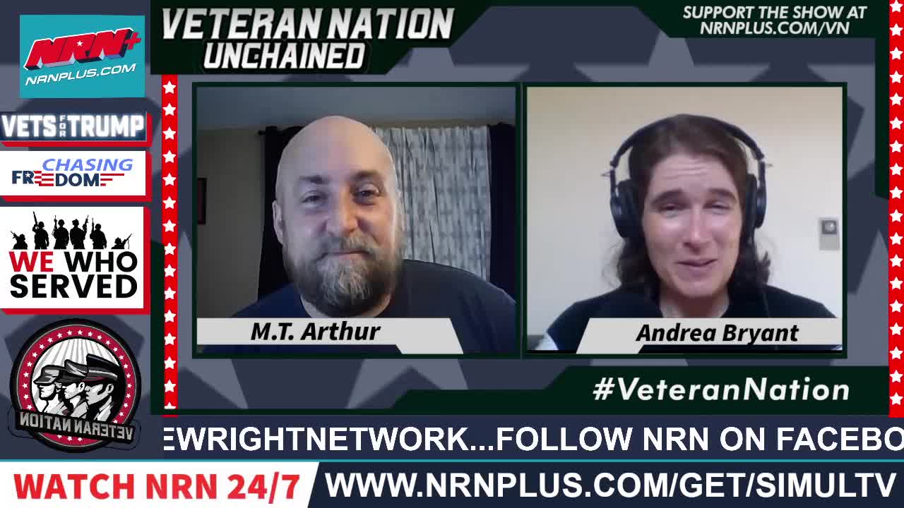 Veteran Comedian Andrea Bryant | Veteran Nation Unchained S1 Ep25 | NRN+