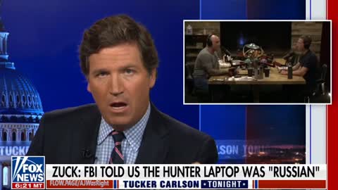 Tucker Carlson: Facebook Says The FBI Told Them To Censor Hunter Bidens Laptop