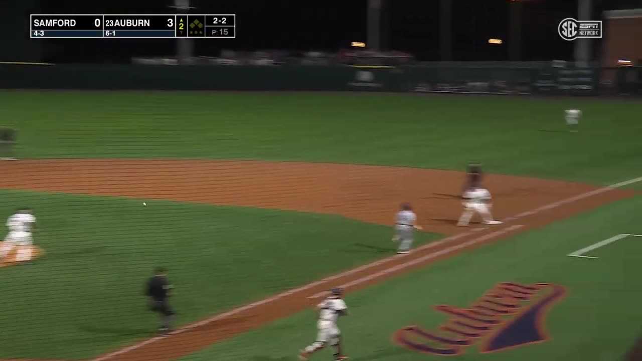 Auburn Baseball - Highlights vs Samford