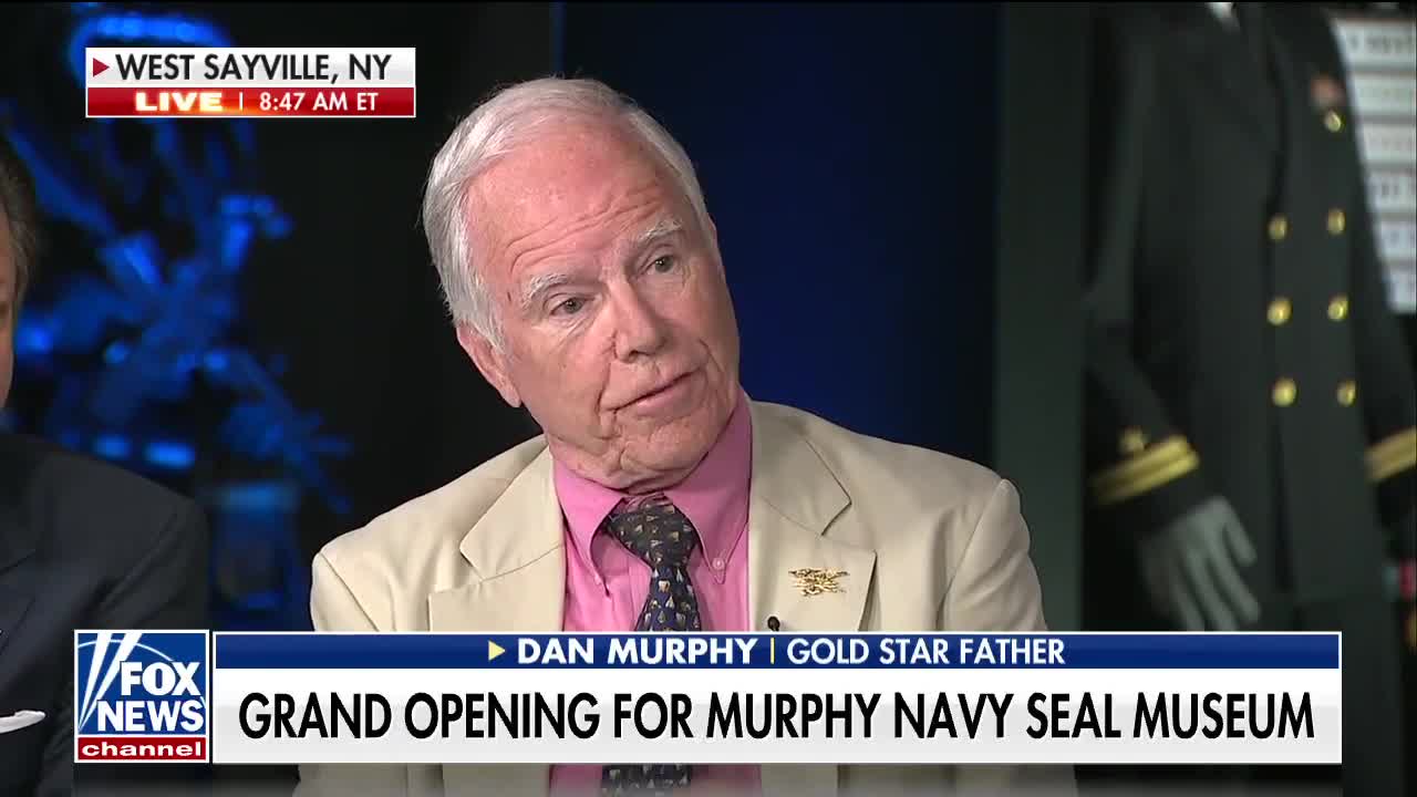 Michael Murphy's father remembers son at opening of museum named in his honor