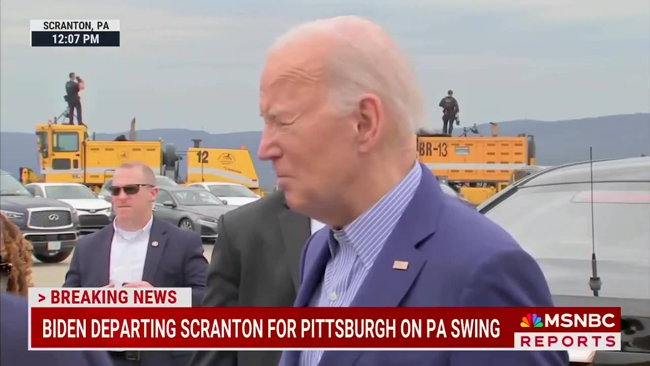 Dude's Brain Is Cooked: Joe Biden Tells Reporters His Uncle Bosey Was Eaten by Cannibals