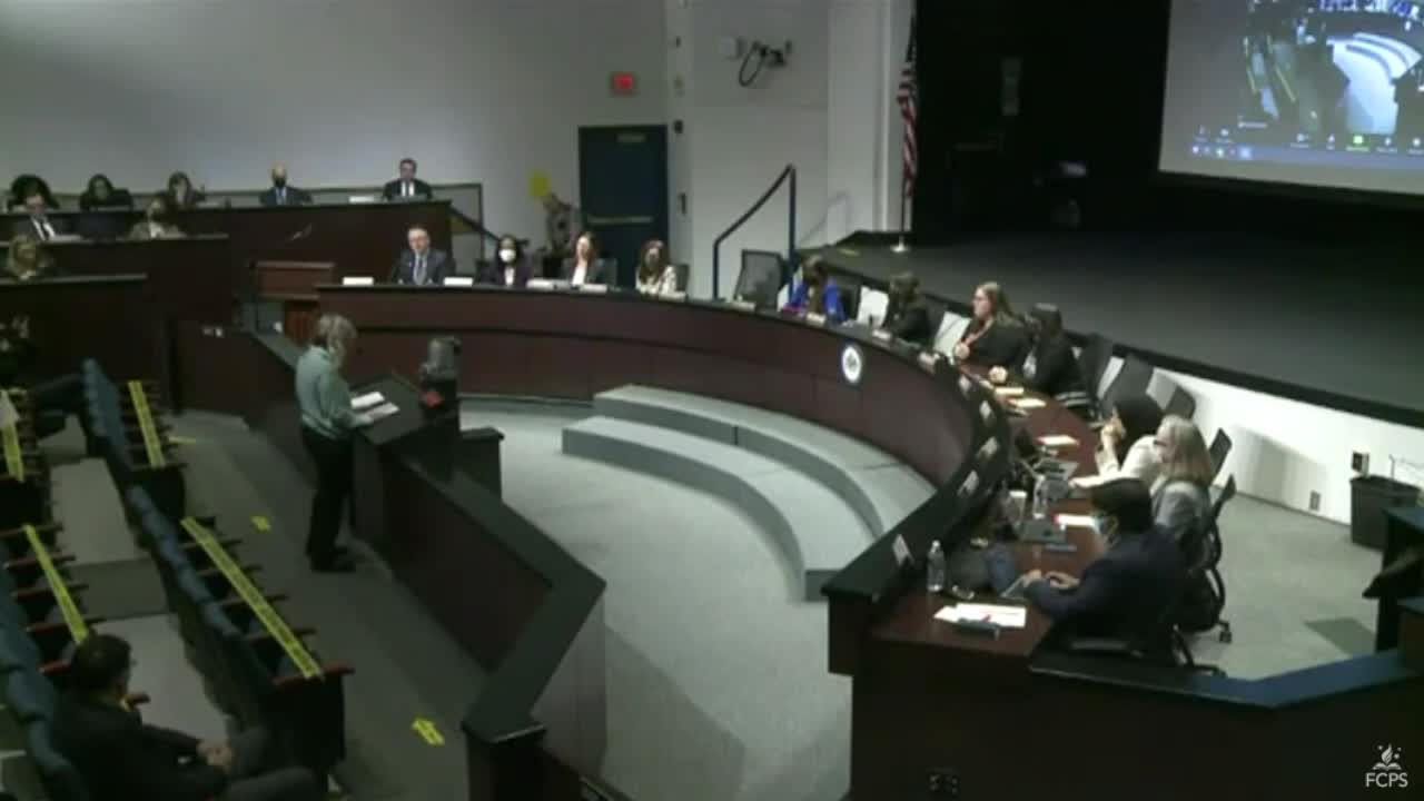Mother speaks to Fairfax county School Board about sons suicide because of programs like CRT