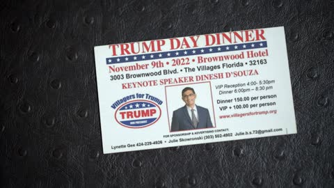 Villagers Trump Event