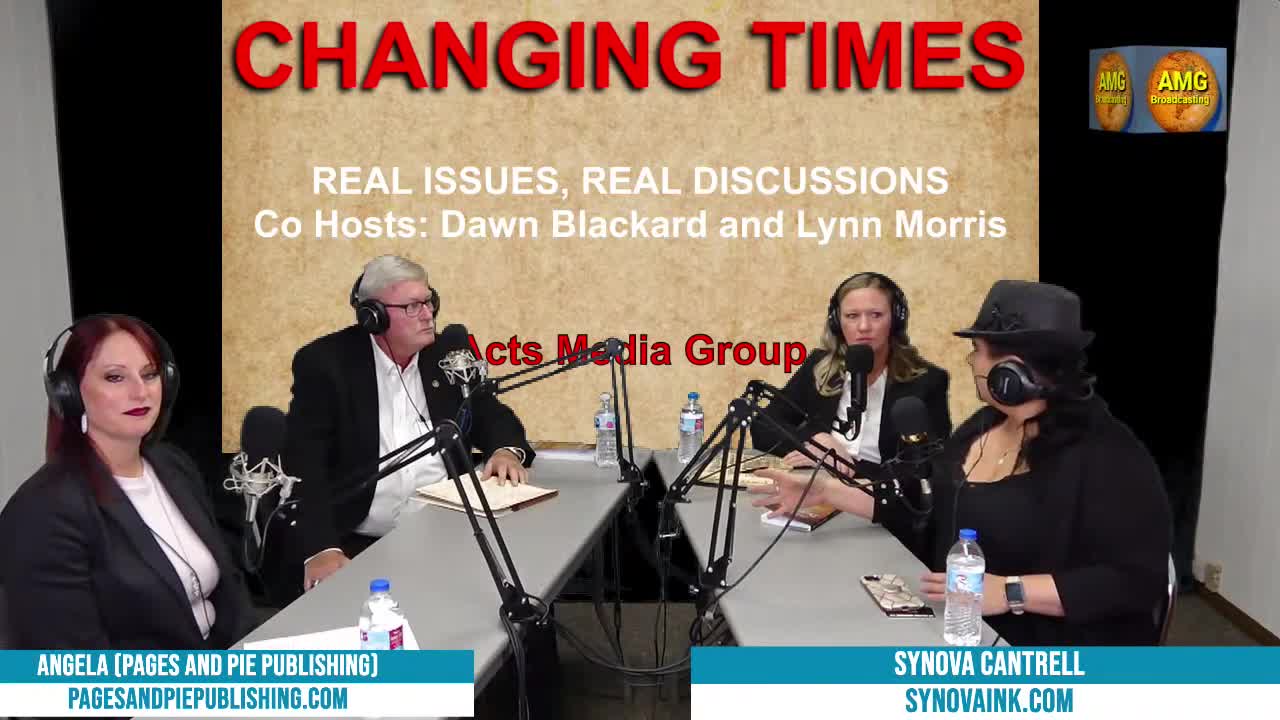 "Changing Times, Unsolved Mysteries," guests Synova Cantrell & Angela, Dawn Blackard & Lynn Morris