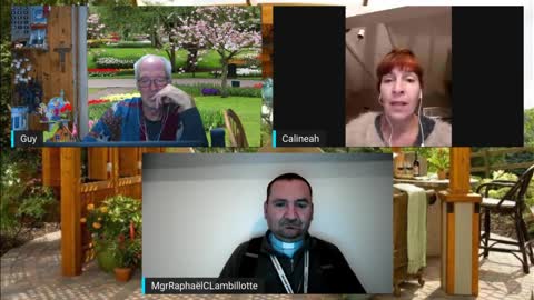 Samedi Soir sur la Terrasse avec Mgr Lambillotte et Céline - 16 Avril 2022