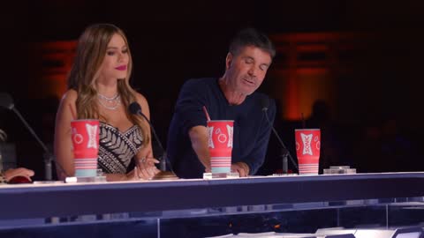 Golden Buzzer: Nightbirde Makes Simon Cowell Emotional - America's Got Talent 2021