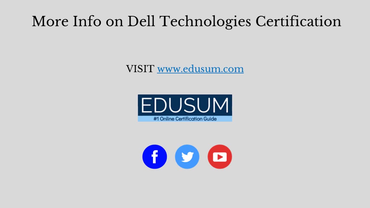 Dell Technologies D-ZT-DS-23 Exam Preparation: Everything You Need to Know to Pass