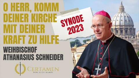 Athanasius Schneider writes a prayer for the “Synod on Synodality”– 29. September 2023