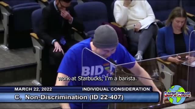 HILARIOUS TROLL Cassady Campbell has a satirical lib meltdown at City Council meeting