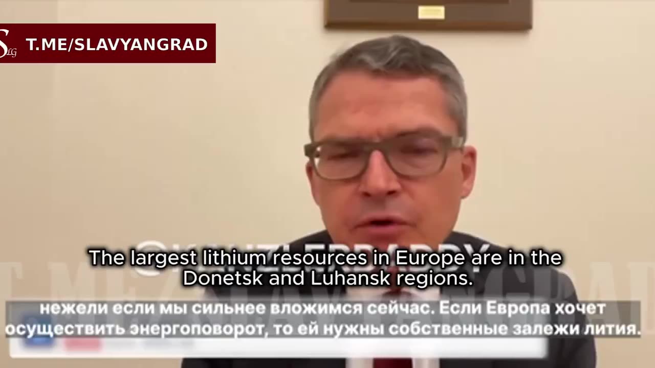 Germany: If Russia wins, Europe loses its’ highly needed lithium in Donetsk and Lugansk!