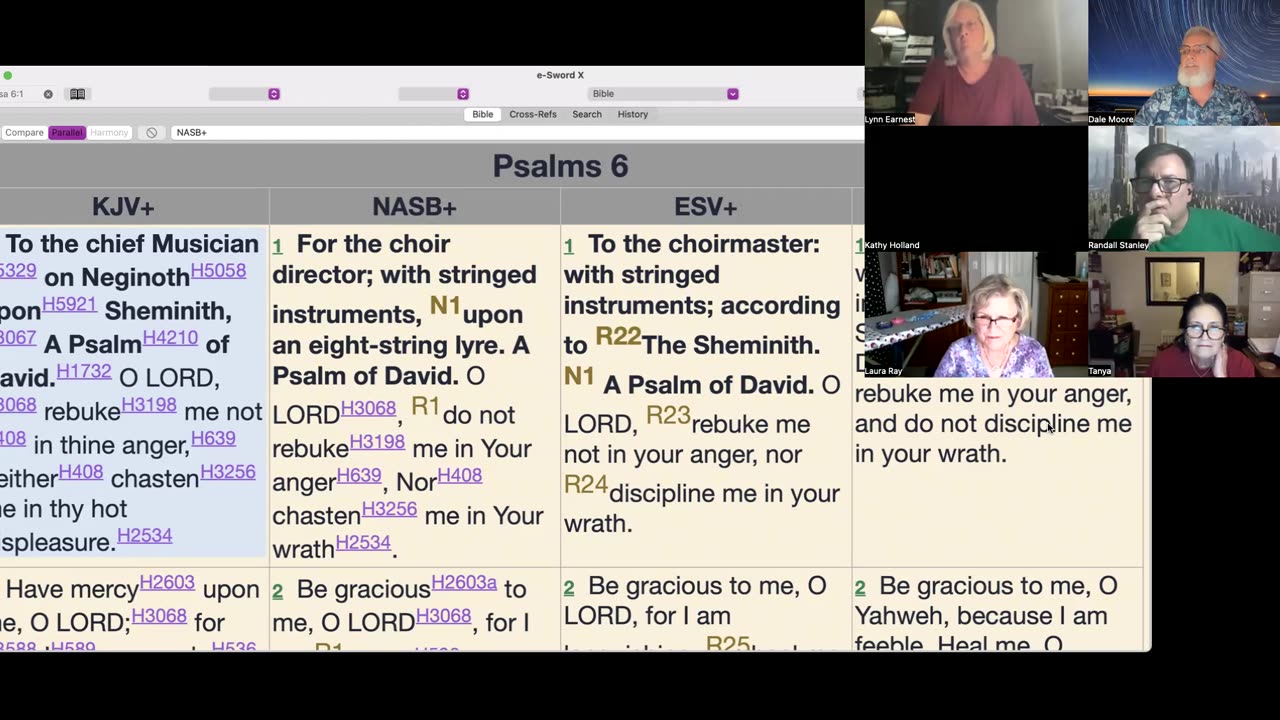 Psalms - Part 1 - Lesson 2, Psalm 6