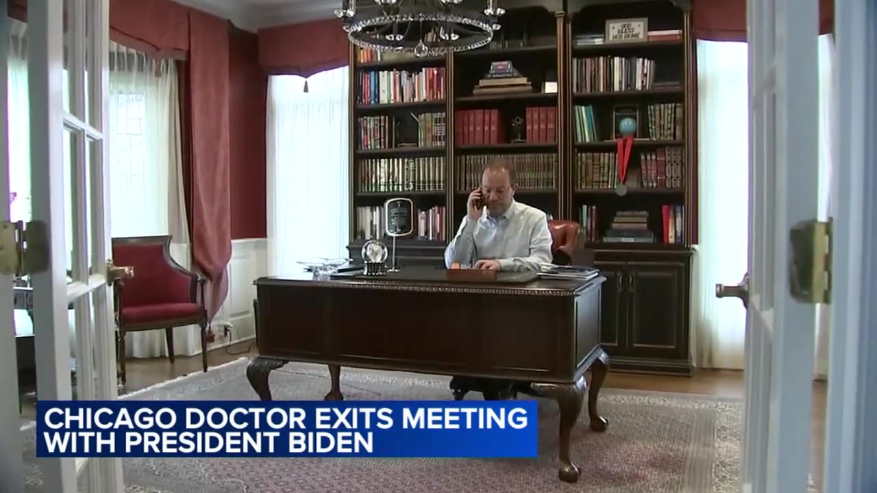 Chicago doctor explains why he walked out of meeting with president by ABC 7 Chicago