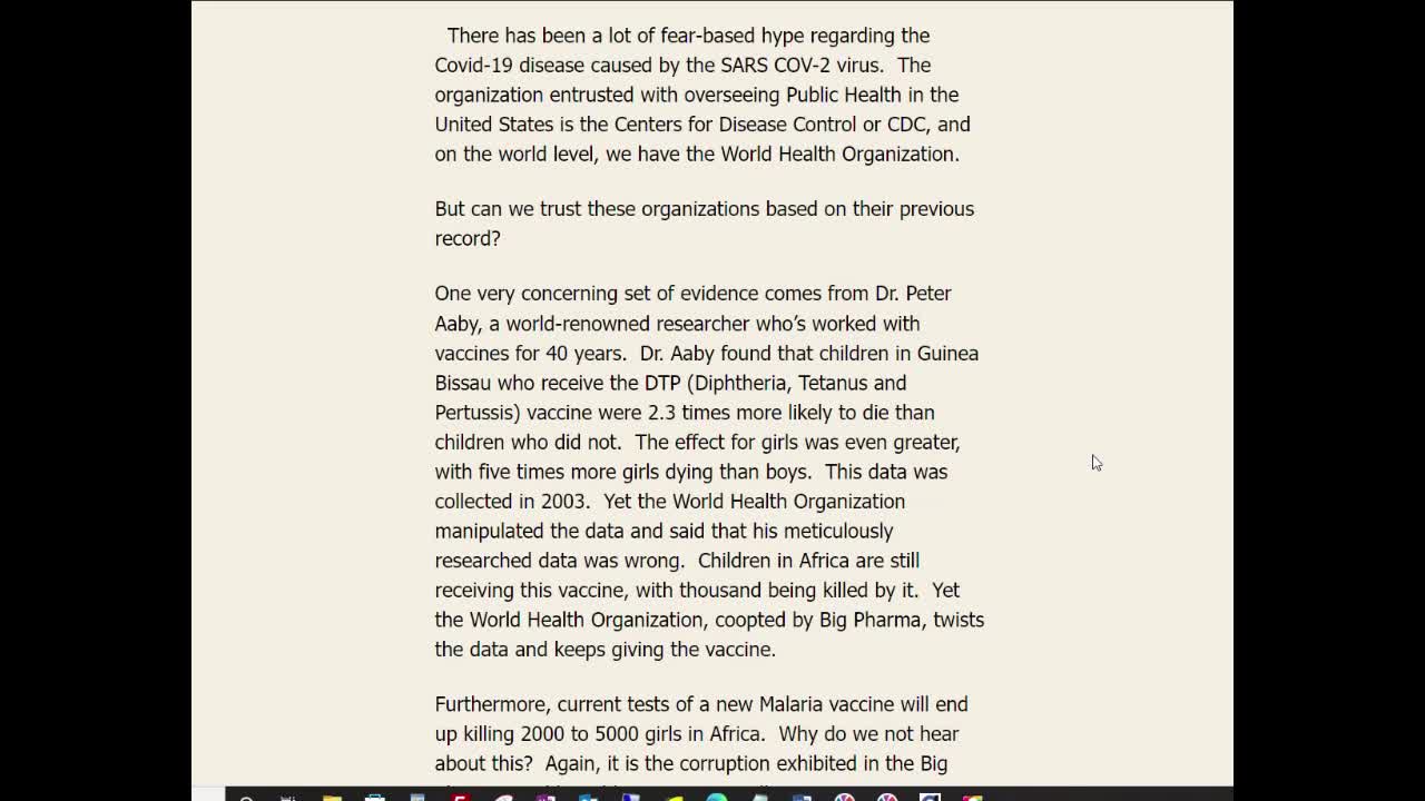 #104-Medical Experimentation on Children Is Not OK - Rember Auschwitz and Never Forget