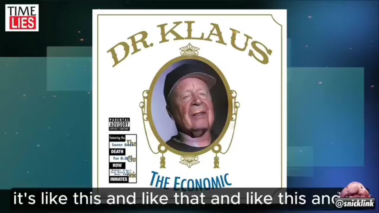 Klaus Schwab...