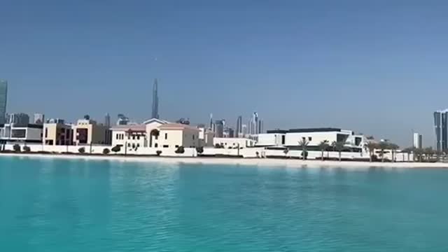 World longest Crystal Lagoon... 7KM