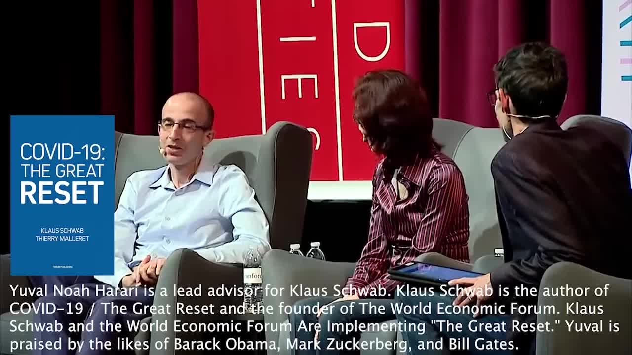 WEF Human Hating Yuval Noah Harari & Klaus Schwab - COVID-19 & The Great Reset -Out Loud Agenda