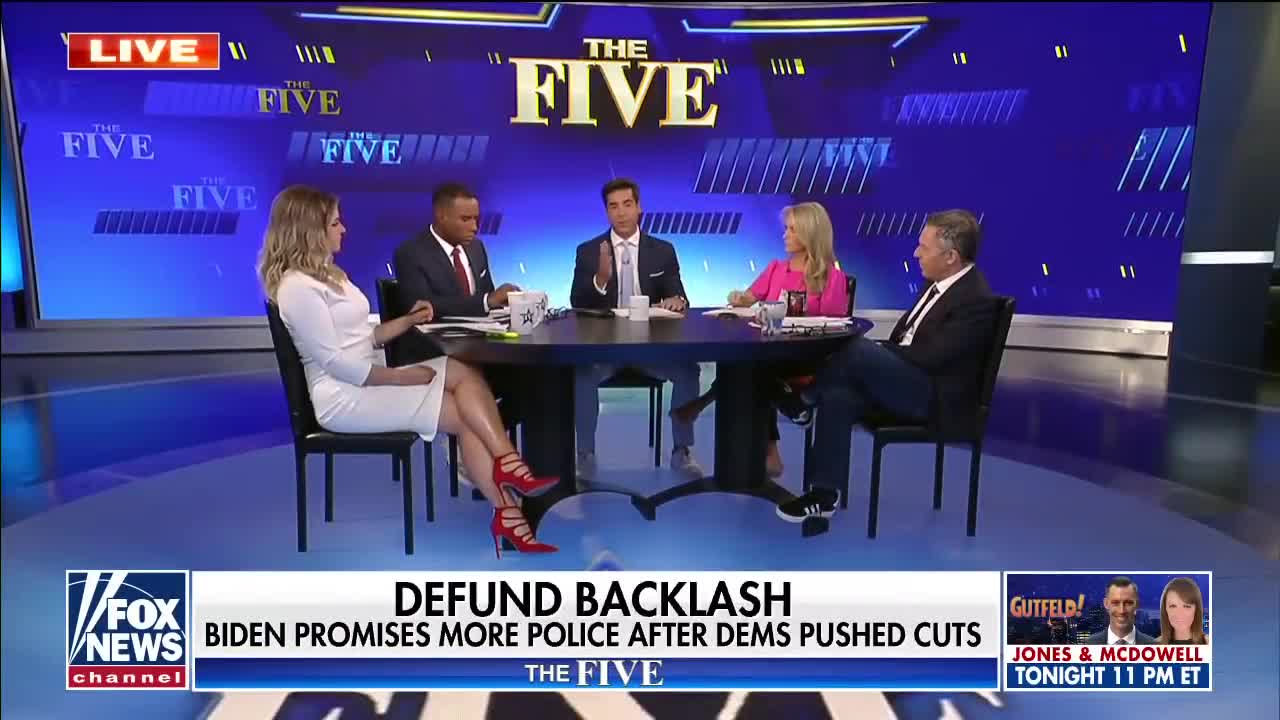 ‘The Five’ blast Biden’s backing of police as political move