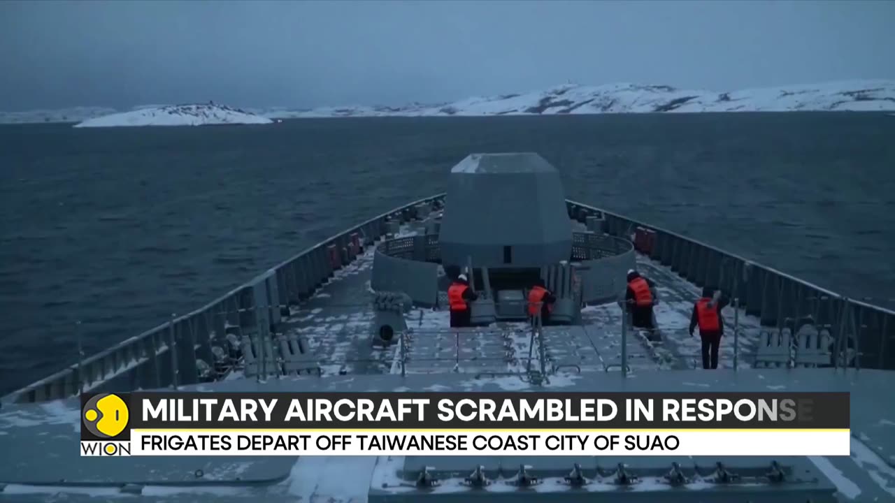 [2023-06-28] Taiwan spots two Russian warships off its east coast | WION