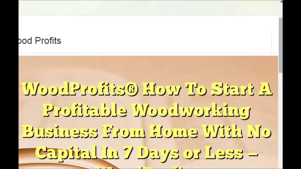 Home Woodworking Business Ideas