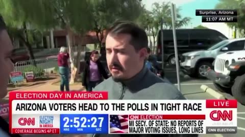 Arizona Democrat voter says he is voting for Donald Trump