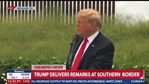 President Trump's FULL SPEECH at the Southern Border 6/30/21