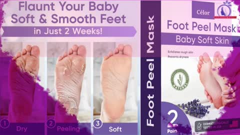 Best foot peel mask | #Shorts3 | #Beautytech #footpeelmask #mask