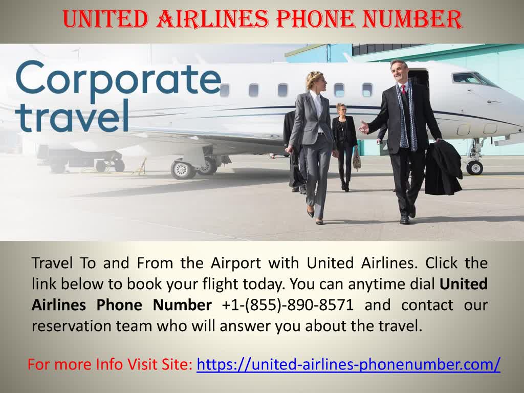 United Airlines Phone Number USA Toll-Free +1 855 890 8571