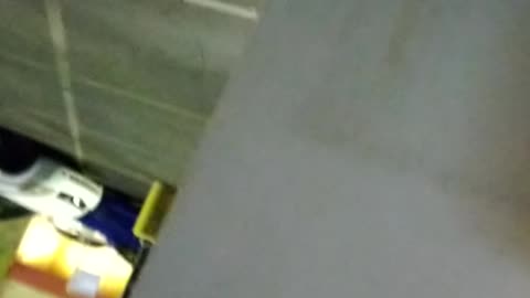 Case pushed with the van