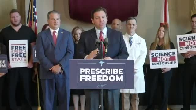 Gov. DeSantis: ‘Does the Science Change Based on Polling Data?’